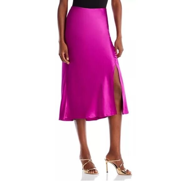 Rails Maya Midi Skirt in Magenta NWT Size Small